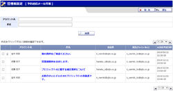 予約送信メール管理